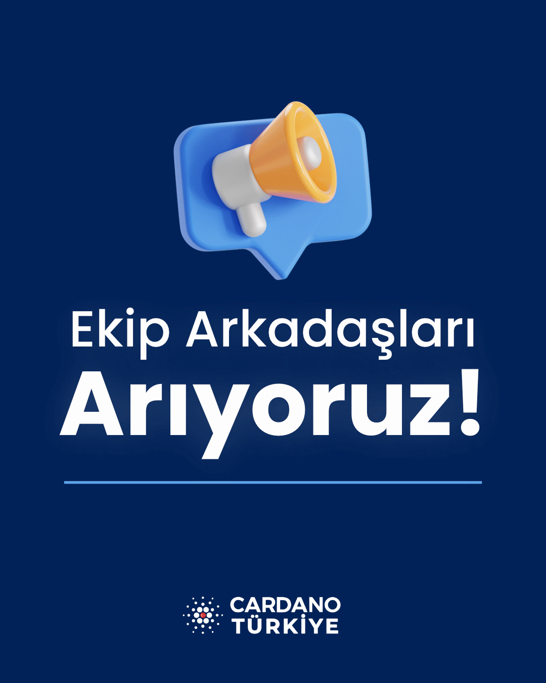 Yeni Ekip Arkadaşları Arıyoruz!